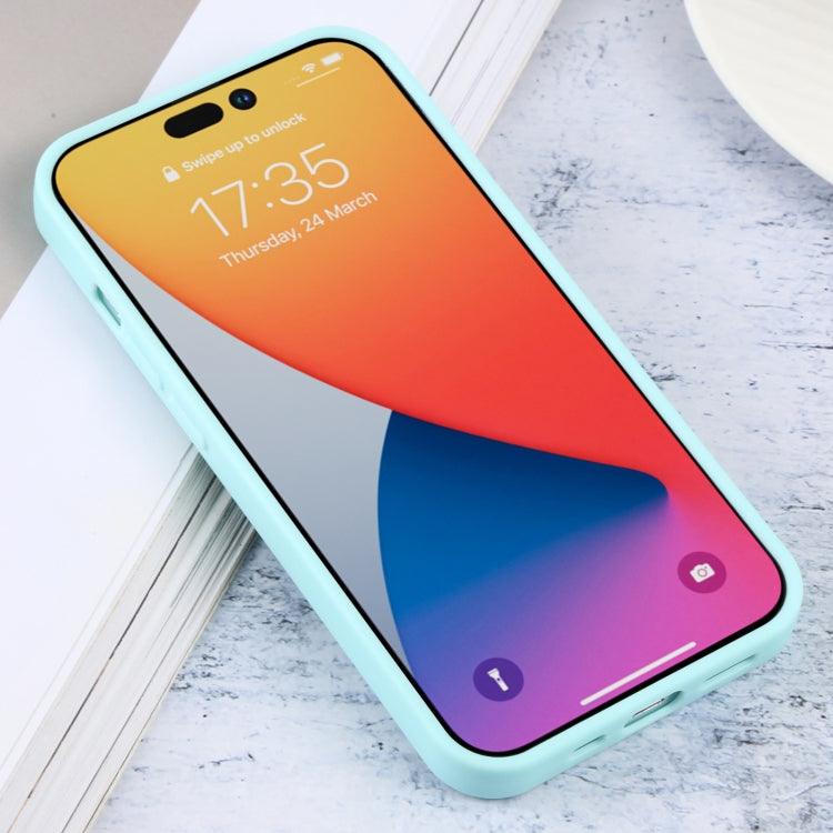 For iPhone 14 Pro Contrast Color 3 in 1 TPU Phone Case