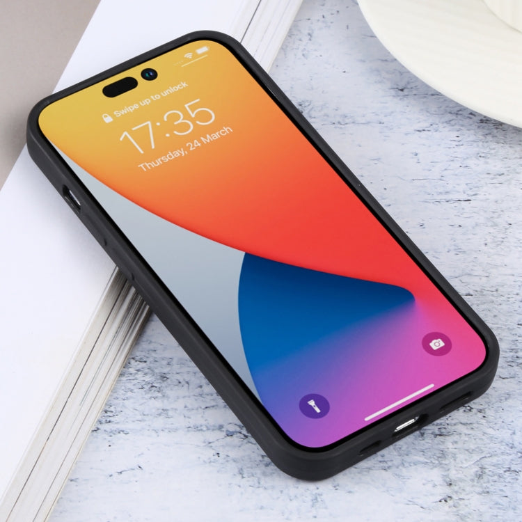 For iPhone 14 Pro Contrast Color 3 in 1 TPU Phone Case