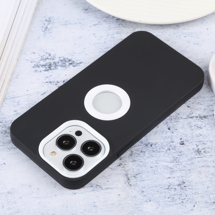 For iPhone 14 Pro Contrast Color 3 in 1 TPU Phone Case