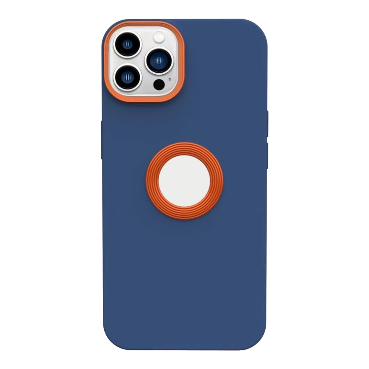 For iPhone 14 Pro Max Contrast Color 3 in 1 TPU Phone Case