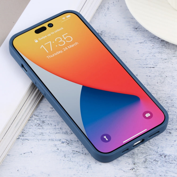 For iPhone 14 Pro Max Contrast Color 3 in 1 TPU Phone Case