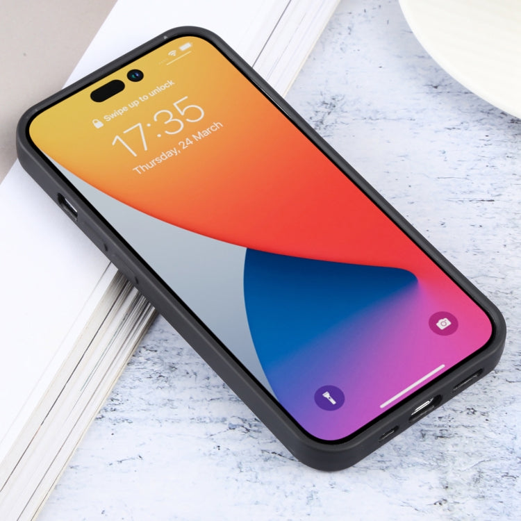 For iPhone 14 Pro Max Contrast Color 3 in 1 TPU Phone Case