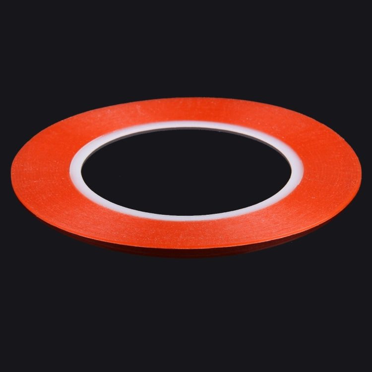 10 PCS 1mm Width Double Sided Adhesive Sticker Tape, Length: 25m(Red)