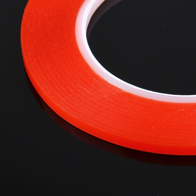 10 PCS 2mm Width Double Sided Adhesive Sticker Tape, Length: 25m(Red)