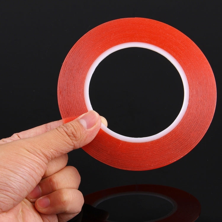 10 PCS 5mm Width Double Sided Adhesive Sticker Tape, Length: 25m(Red)