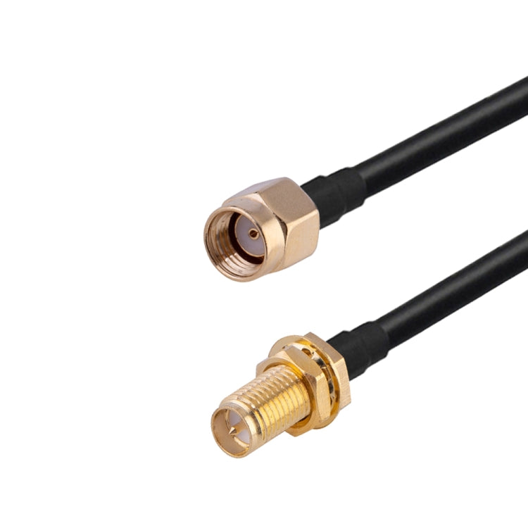 RP-SMA Male to RP-SMA Female RG174 RF Coaxial Adapter Cable, Length: 20cm