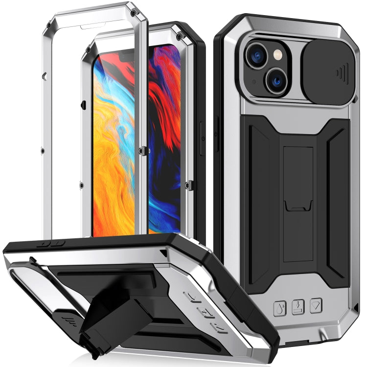 For iPhone 14 R-JUST Shockproof Life Waterproof Dust-proof Case