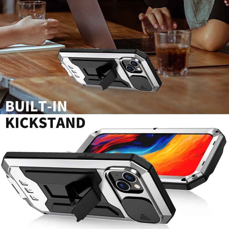 For iPhone 14 R-JUST Shockproof Life Waterproof Dust-proof Case