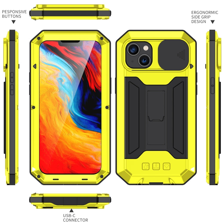 For iPhone 14 R-JUST Shockproof Life Waterproof Dust-proof Case