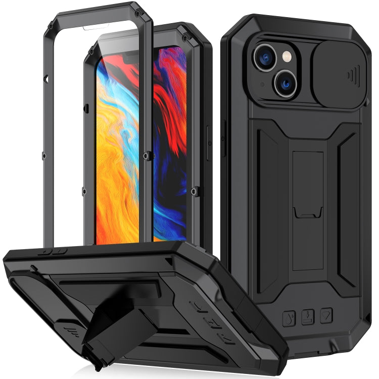 For iPhone 14 R-JUST Shockproof Life Waterproof Dust-proof Case