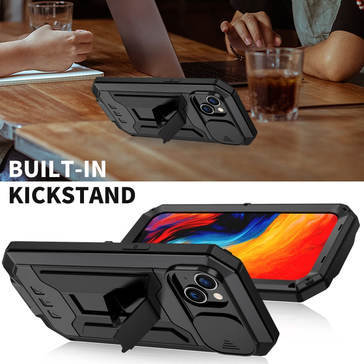 For iPhone 14 R-JUST Shockproof Life Waterproof Dust-proof Case