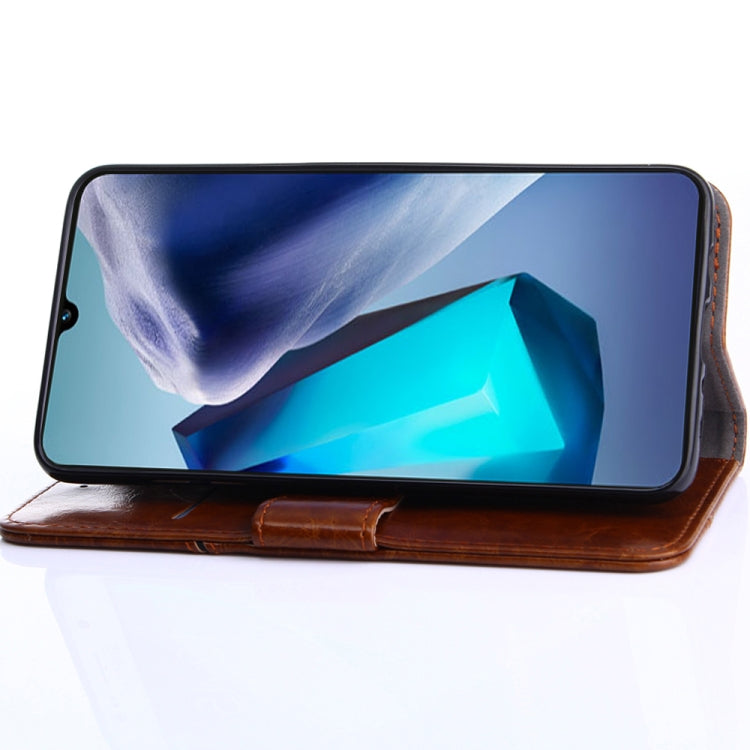 For Motorola Moto G32 4G Geometric Stitching Leather Phone Case
