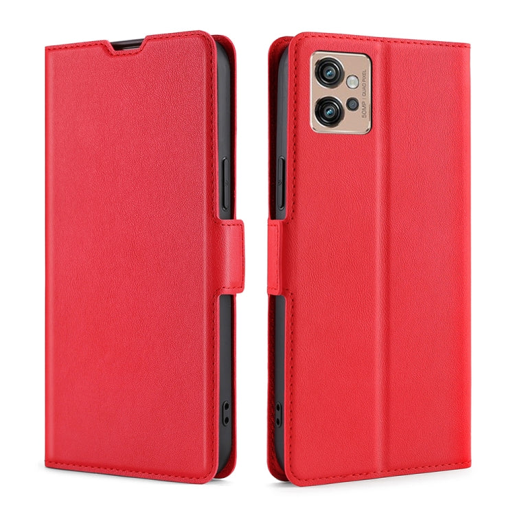 For Motorola Moto G32 4G Ultra-thin Voltage Side Buckle Leather Phone Case