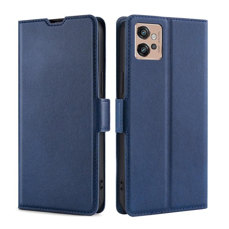 For Motorola Moto G32 4G Ultra-thin Voltage Side Buckle Leather Phone Case