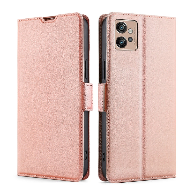 For Motorola Moto G32 4G Ultra-thin Voltage Side Buckle Leather Phone Case