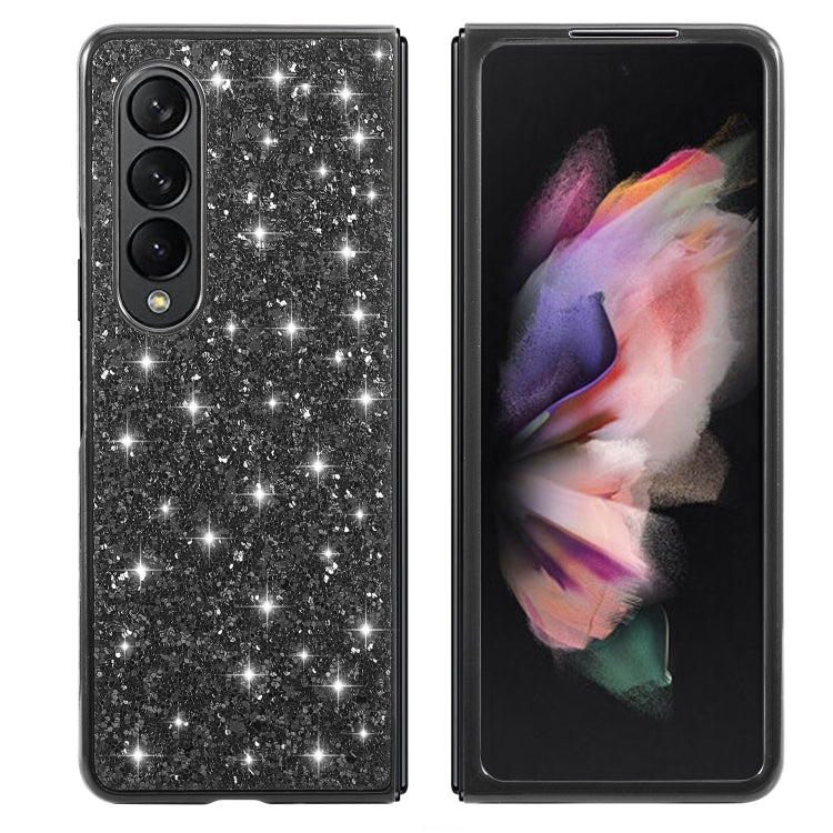 For Samsung Galaxy Z Fold4 Glitter Powder Shockproof TPU Protective Case