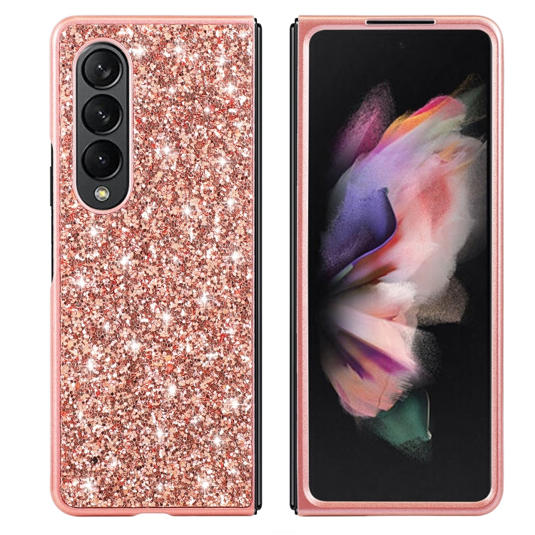 For Samsung Galaxy Z Fold4 Glitter Powder Shockproof TPU Protective Case