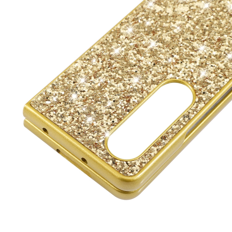 For Samsung Galaxy Z Fold4 Glitter Powder Shockproof TPU Protective Case