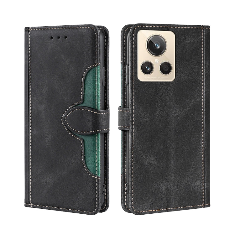 For Realme GT2 Explorer Master Skin Feel Magnetic Buckle Leather Phone Case