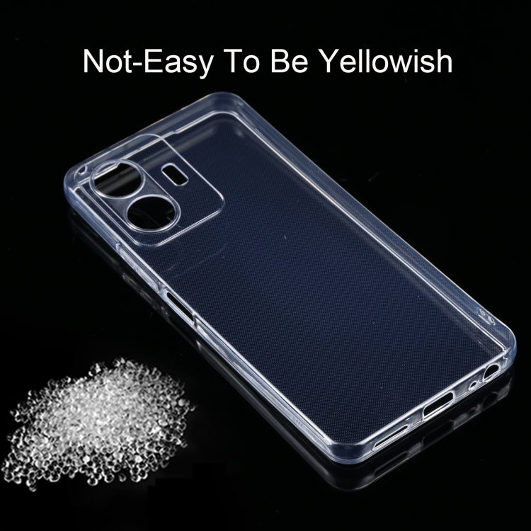 For vivo Y77 0.75mm Ultra-thin Transparent TPU Phone Case