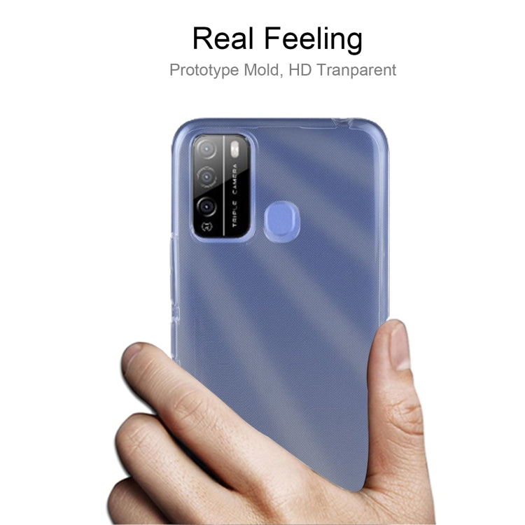 For Itel Vision 1 Pro / S16 0.75mm Ultra-thin Transparent TPU Phone Case