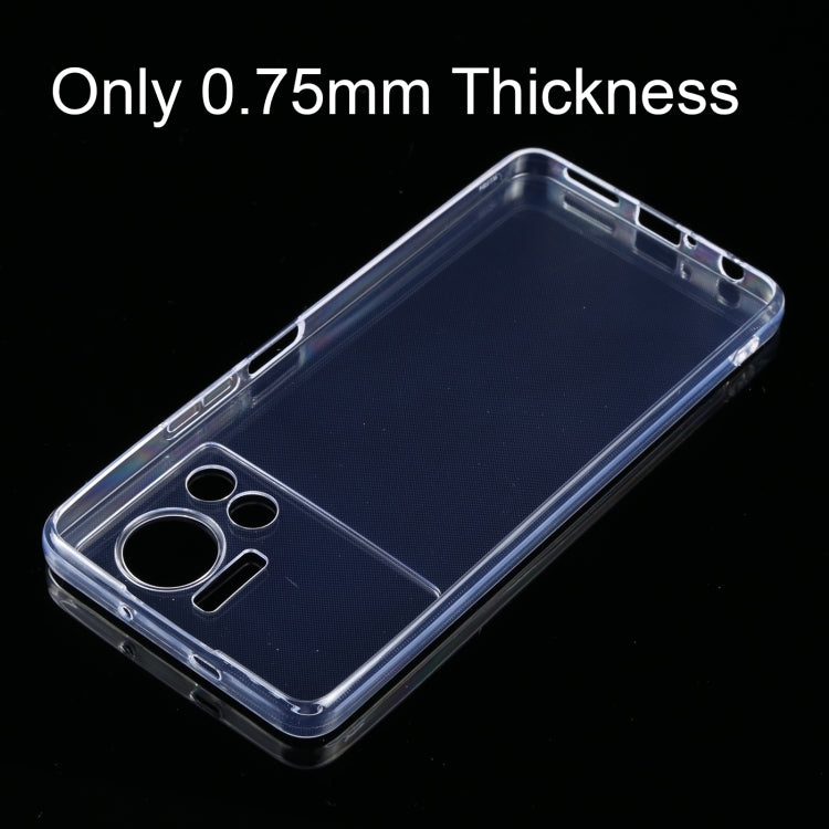 For Infinix Note 12 VIP 0.75mm Ultra-thin Transparent TPU Phone Case