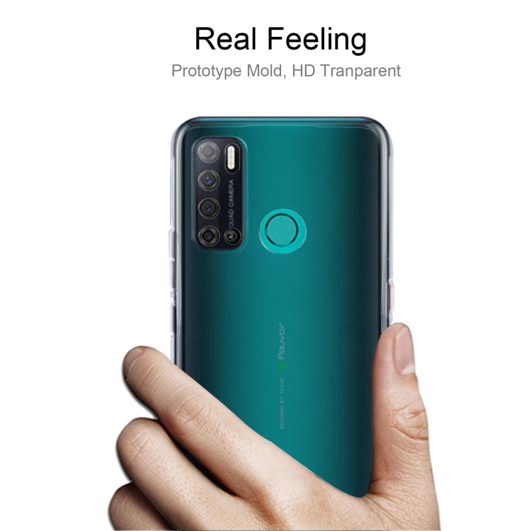 For Tecno Pouvoir 4 0.75mm Ultra-thin Transparent TPU Phone Case