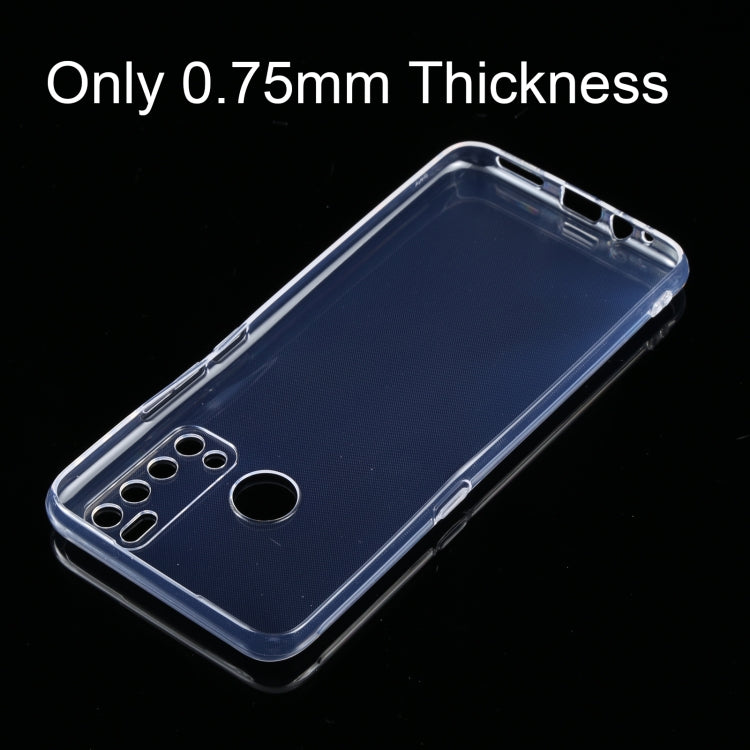 For Tecno Pouvoir 4 0.75mm Ultra-thin Transparent TPU Phone Case