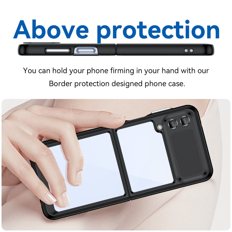 For Samsung Galaxy Z Flip3 5G Colorful Series Acrylic + TPU Phone Case