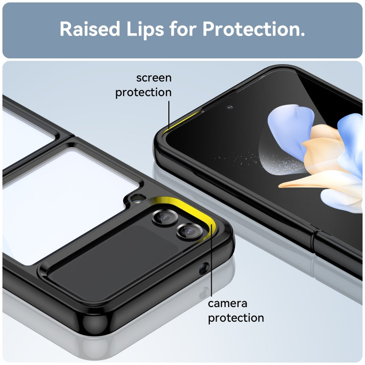 For Samsung Galaxy Z Flip3 5G Colorful Series Acrylic + TPU Phone Case