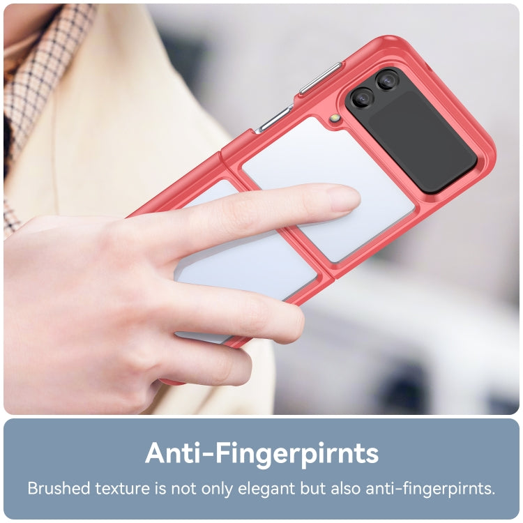 For Samsung Galaxy Z Flip3 5G Colorful Series Acrylic + TPU Phone Case