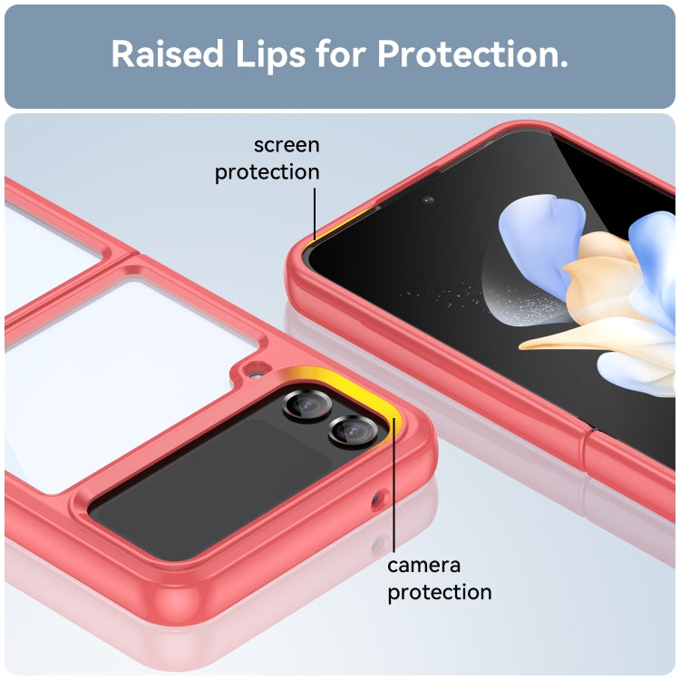 For Samsung Galaxy Z Flip3 5G Colorful Series Acrylic + TPU Phone Case