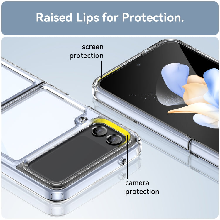 For Samsung Galaxy Z Flip3 5G Colorful Series Acrylic + TPU Phone Case