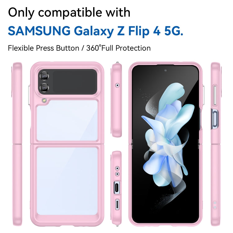 For Samsung Galaxy Z Flip3 5G Colorful Series Acrylic + TPU Phone Case