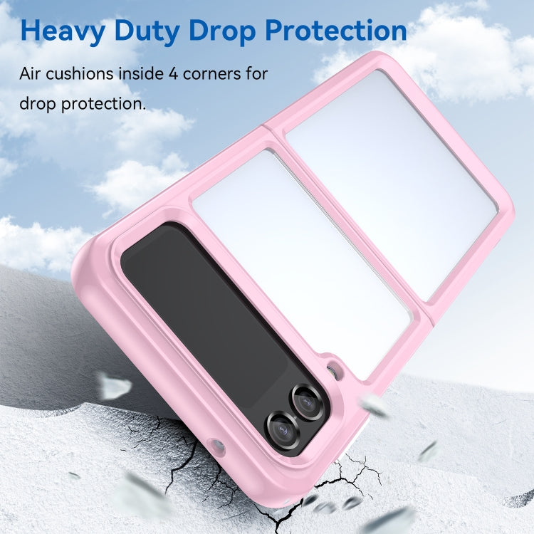 For Samsung Galaxy Z Flip3 5G Colorful Series Acrylic + TPU Phone Case