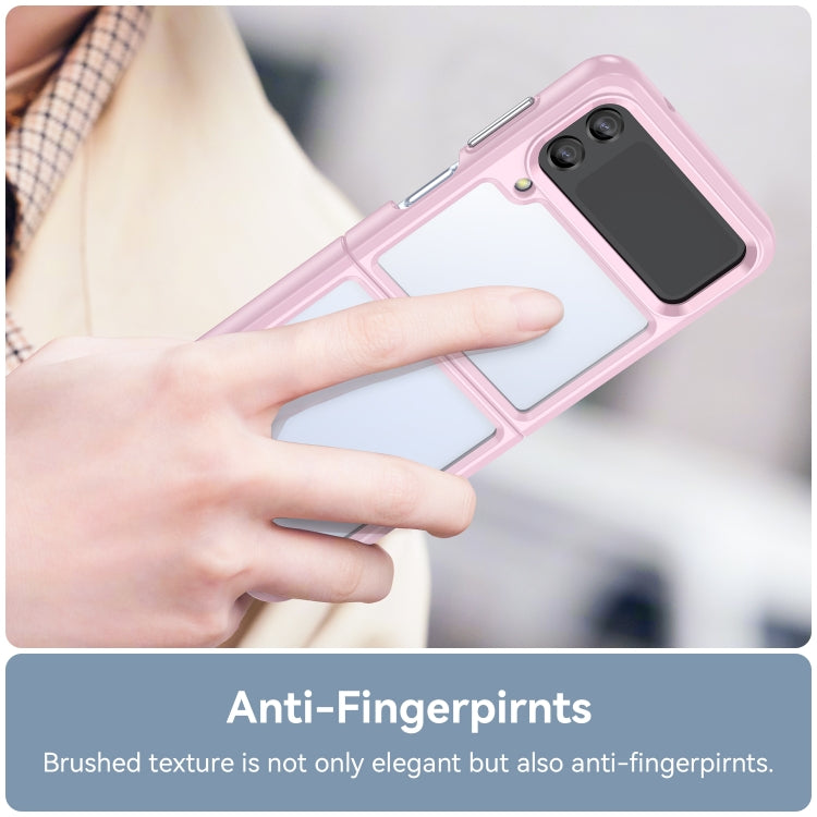For Samsung Galaxy Z Flip3 5G Colorful Series Acrylic + TPU Phone Case