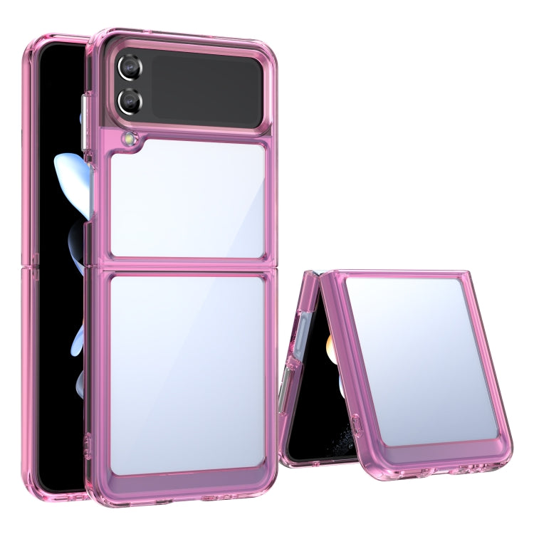For Samsung Galaxy Z Flip3 5G Colorful Series Acrylic + TPU Phone Case