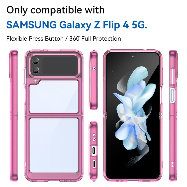 For Samsung Galaxy Z Flip3 5G Colorful Series Acrylic + TPU Phone Case