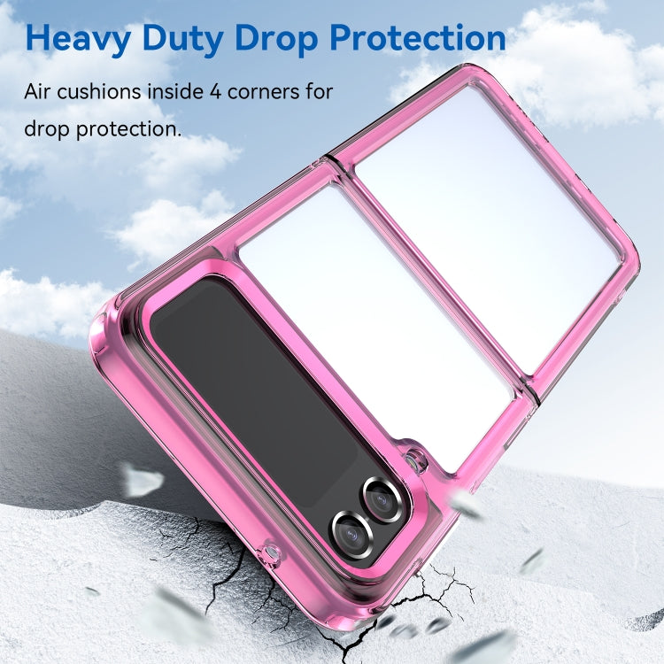 For Samsung Galaxy Z Flip3 5G Colorful Series Acrylic + TPU Phone Case