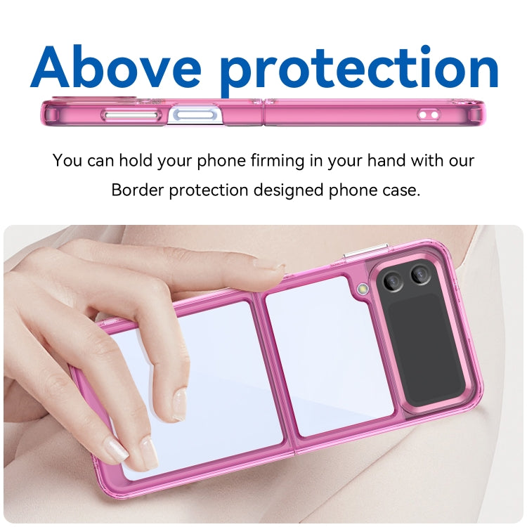 For Samsung Galaxy Z Flip3 5G Colorful Series Acrylic + TPU Phone Case