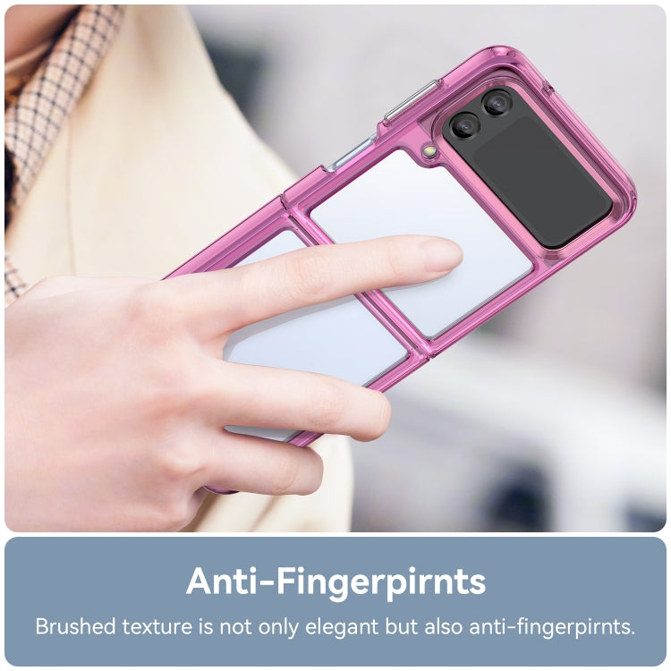 For Samsung Galaxy Z Flip3 5G Colorful Series Acrylic + TPU Phone Case