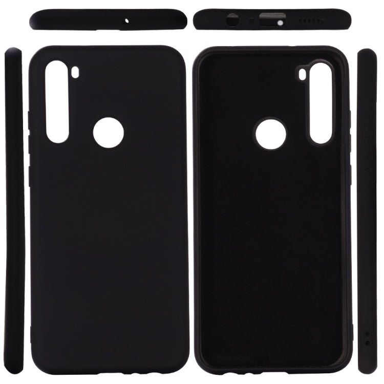 For Galaxy A21 Solid Color Liquid Silicone Anti-fall Full Coverage Mobile Phone Protective Case