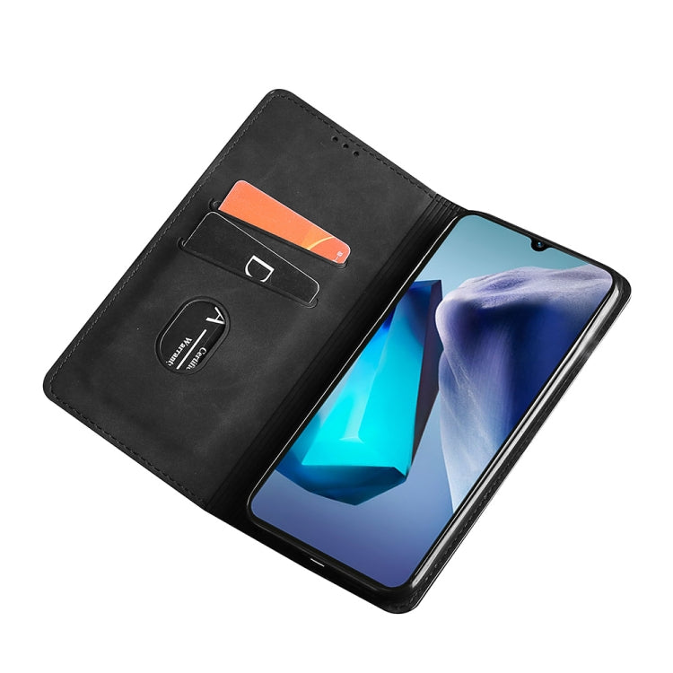 For Realme GT2 Explorer Master Skin Feel Magnetic Horizontal Flip Leather Phone Case