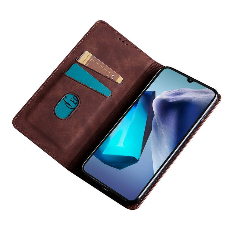 For Realme GT2 Explorer Master Skin Feel Magnetic Horizontal Flip Leather Phone Case