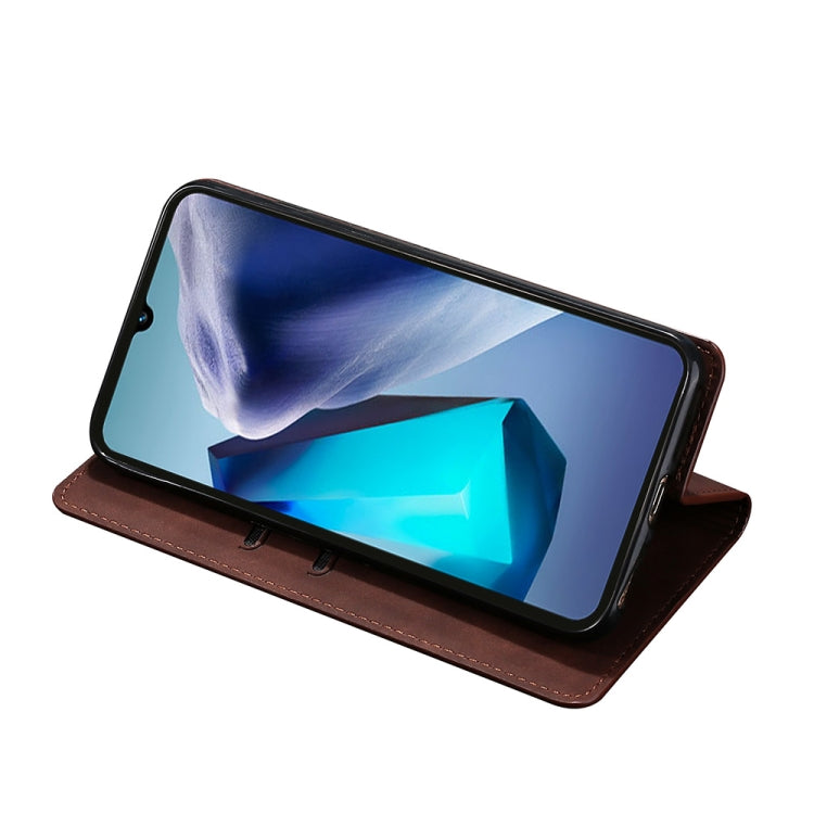 For Realme GT2 Explorer Master Skin Feel Magnetic Horizontal Flip Leather Phone Case