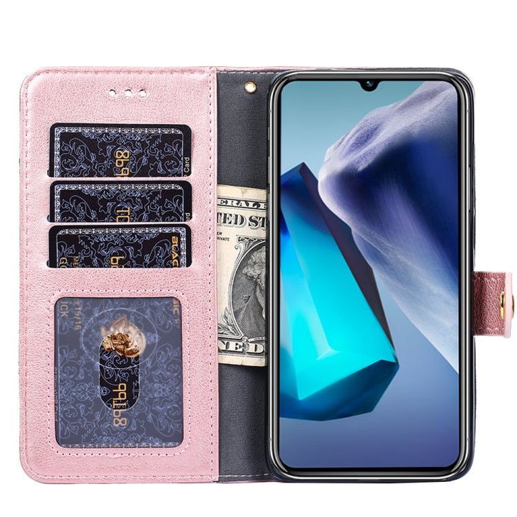 For vivo Y77 5G Global Zipper Bag Leather Phone Case