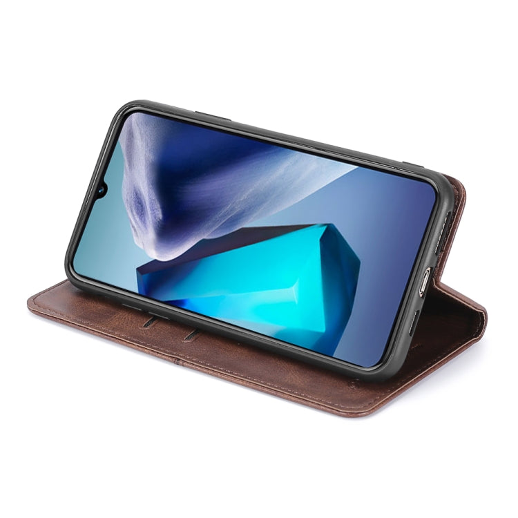 For vivo Y77 5G Global Cow Texture Magnetic Leather Phone Case