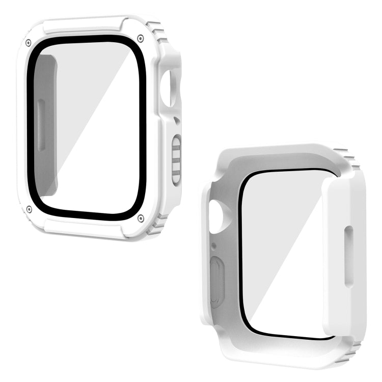 2 in 1 Screen Tempered Glass Film Protective Case For Apple Watch Series 3 & 2 & 1 42mm