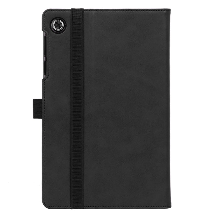 For Lenovo Tab M10 Plus (TB-X606F) Retro Texture PU + TPU Horizontal Flip  Leather Case with Holder & Card Slots & Hand Strap