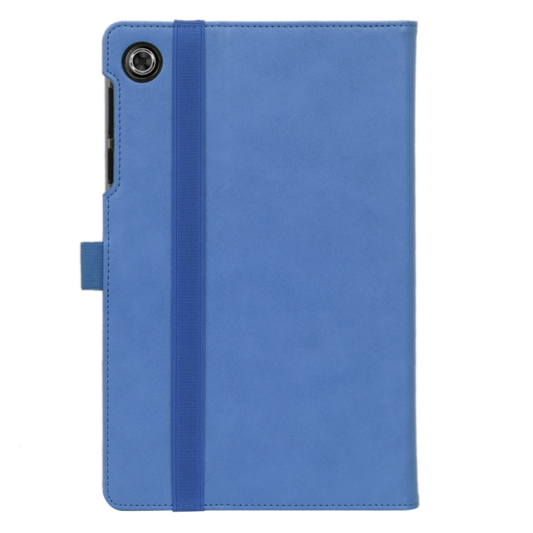 For Lenovo Tab M10 Plus (TB-X606F) Retro Texture PU + TPU Horizontal Flip  Leather Case with Holder & Card Slots & Hand Strap